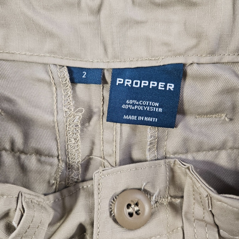 NEW‎ Propper Tactical Uniform Pants Women Khaki Size 2 Inseam 32 - Picture 5 of 12